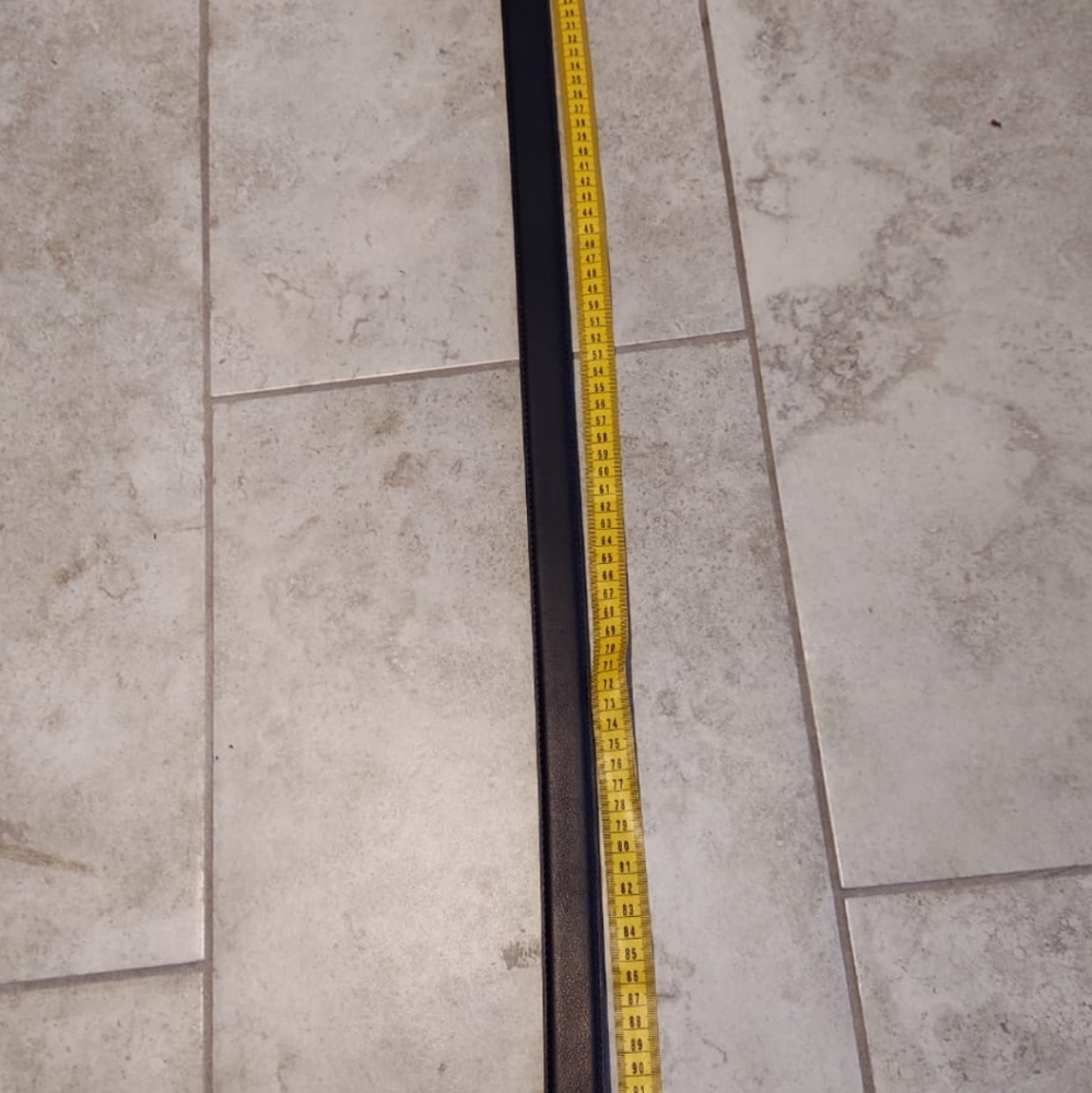 Ysl leather belt